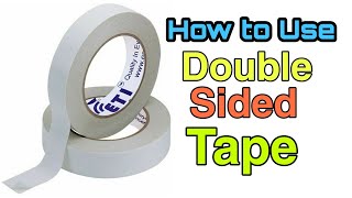 How to Use ScotchMount™ Clear DoubleSided Mounting Tape [upl. by Aekerly]