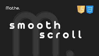 Creating a smooth scrolling experience  Really smooth scrolling page [upl. by Trautman206]