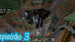 saga Minecraft fui minerar EP3 [upl. by Xymenes35]