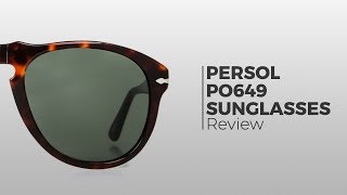 Persol PO649 sunglasses review  SmartBuyGlasses [upl. by Nerraf]