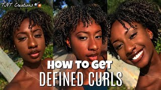 How to get DEFINED CURLS  5 Steps [upl. by Eirrol]