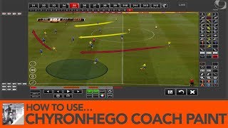 ChyronHego Coach Paint Tutorial  Learn the basics Football Analysis [upl. by Milson]