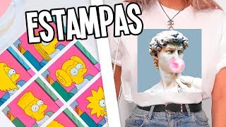 COMO ESTAMPAR REMERASCAMISETAS MUY FACIL Y EN CASA ❤️3 IDEAS  Tutoriales Belen [upl. by Aiem]