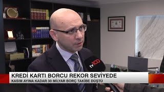 Kredi kartı kullanımında yaşanan artışı ve güncel icra dosya sayısını Tv100 haberde değerlendirdik [upl. by Spoor182]