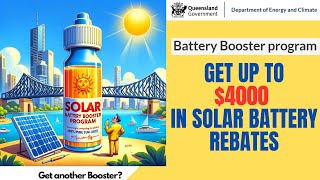 Battery Booster Program INFORMATION YOU HAVENT BEEN TOLD  Solar Battery rebate for Brisbane [upl. by Philander]