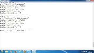 VBScript Tutorial 3 [upl. by Ely828]