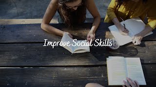 Improve Social Skills  Subliminal Audio Request [upl. by Mallis919]