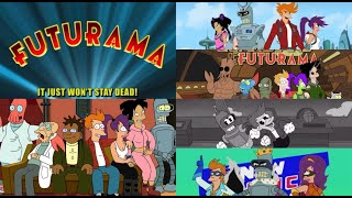 Futurama Intro Evolution amp Variations 19992024 [upl. by Atikat]