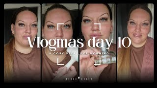 VLOGMAS DAY 10  A cosy self love morning [upl. by Arahas]