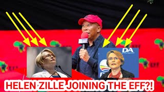 Helen Elizabeth Zille To Join The EFF Shocking Political Move [upl. by Ynos]