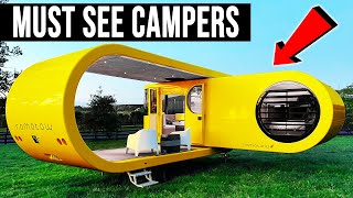 Innovative Campers We Wish Would Go into Mass Production ft Transformer RV Designs [upl. by Eelnayr42]