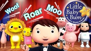 Animals Sounds Song  Nursery Rhymes for Babies by LittleBabyBum  ABCs and 123s [upl. by Paucker198]