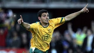 John Aloisi Winning Penalty v Uruguay Sydney 2005 [upl. by Hgielrebma]