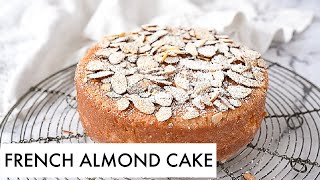 Easy Almond Cake Recipe  French Almond Cake [upl. by Girand421]