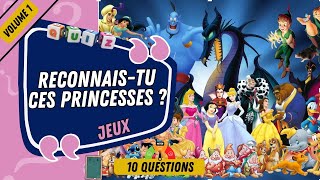 Les Princesses Disney en Version Monstrueuse Quiz de 10 Questions [upl. by Aikrahs76]