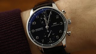 One of the Best Looking Chronographs on the Market IWC Portugieser Chronograph [upl. by Adnamaa]