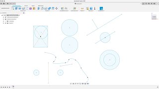 Skizzen Abhängigkeiten erklärt Fusion 360 Tutorial Deutsch CAD [upl. by Asital]