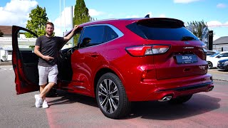 New Ford Kuga Hybrid Vignale 2023 Review [upl. by Hanni205]