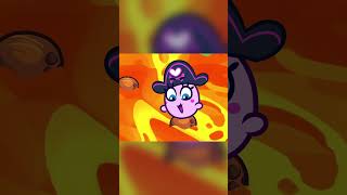 The Floor Is Lava On The Island🏝️🌋 kidscartoon kidssongs animation funny kids slimes [upl. by Adnohsirk]