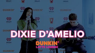 Dixie DAmelio Performs Live At The Dunkin Latte Lounge [upl. by Nylleoj]