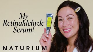 NATURIUM Retinaldehyde Cream Serum 005 to Visibly Reduce Fine Lines amp Smooth Your Skin [upl. by Eniawd]