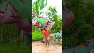 TRex Dinosaur Magic Fight In Jurassic World [upl. by Ioab]