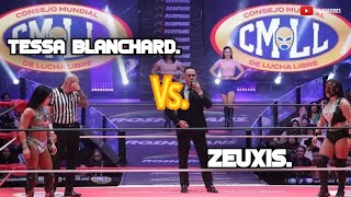 El Diamante Tessa Blanchard vs la Puerto Rican Power Zeuxis [upl. by Reivax]