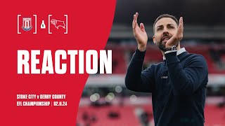 “Without the atmosphere we don’t win” 🔊​  Narcís Pèlachs Derby County reaction [upl. by Dempster]