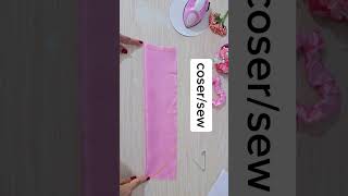 DIY How to make an easy fabric bow Bows making at home for beginners ♥️ Hair bow hair clip [upl. by Bartley]