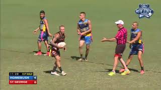 NSW 2018 Oztag State Cup St George Vs Homebush Mens Open Div 1 [upl. by Deloria272]