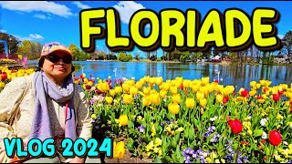 Floriade 2024 in Full Bloom  Vlog at Canberras Spring Spectacle [upl. by Crosse]