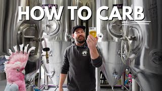 How To Carbonate a Beer Commercially or at Home [upl. by Kcirdderf]