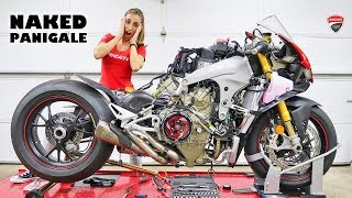 The Worlds First Streetfighter Panigale V4 [upl. by Reinert]