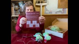 hillhjem Macrame Dream Catcher Kit Unboxing [upl. by Raimund]