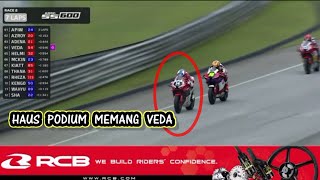 VEDA MEMANG HAUS PODIUM  ARRC SS600 MALAYSIA 2024 [upl. by Dillie]