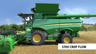 John Deere S700 unbelievable machines [upl. by Airenahs98]