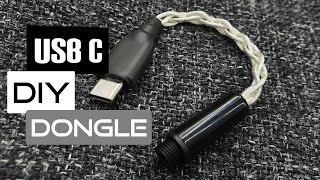 Build your own USB C to 35mm adaptor DIY Tutorial [upl. by Kolva]