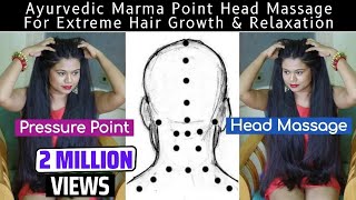 Ayurvedic Indian Pressure Point Head Massage For Extreme Hair Growth amp Relaxation Sushmitas Diaries [upl. by Tory]