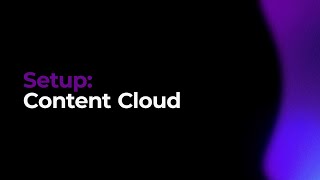 Content Cloud Setup  BrightSign [upl. by Harolda]