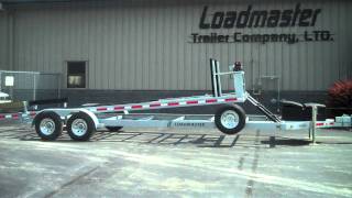 Loadmaster Hydraulic Trailer Lifting side angle [upl. by Braca]