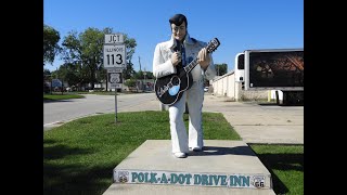 PolkADot Drive In on Historic Route 66 Braidwood Illinois USA [upl. by Georgy]