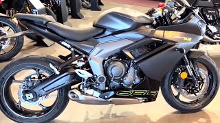 New 2025 Triumph Daytona 660 Walkaround [upl. by Ranzini]