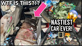 Deep Cleaning The Worlds NASTIEST Dodge Ever  Insanely Satisfying Car Detailing Transformation [upl. by Haelem]