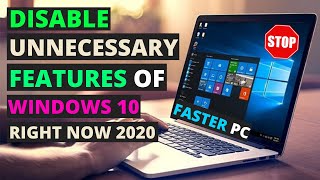 Disable 10 Unnecessary Services Windows 10  Windows 10 Services to Disable for Gaming  2022 [upl. by Colyer518]