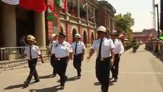 Desfile de Bomberos Tlalnepantla Sep 16 2017 [upl. by Omissam]