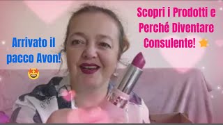 Spacchettamento Avon Scopri i Prodotti e Perché Diventare Consulente 🌟💼 [upl. by Elka]