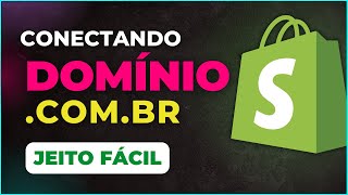 Como CONECTAR DOMÍNIO na loja SHOPIFY [upl. by Nalepka710]