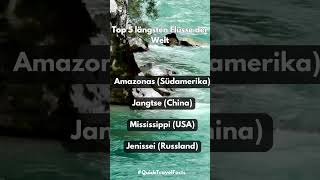 Top 5 längsten Flüsse der Welt youtubeshorts top5 fluss naturwunder geography [upl. by Eelnyl937]