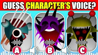 Guess The PHASE 5 Sprunki Characters By Their VOICES 🔊 Incredibox Sprunki Phase 5 Quiz [upl. by Idona517]