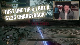 DSP Devastating Stream Rages While Getting 225 in Chargebacks Elden Ring Disaster Night [upl. by Anivek]